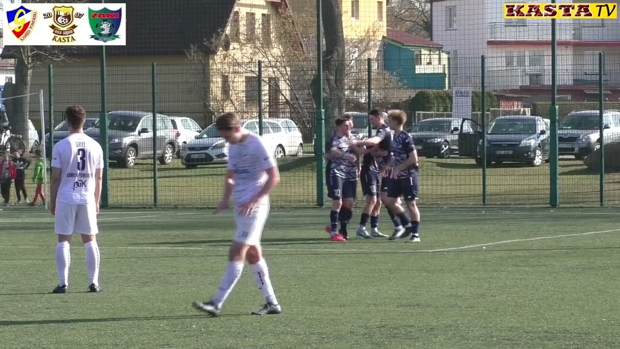 Gryf Kamień Pomorski - AP Kasta Żaki Szczecin 1:2 (0:1) [8.03.2025]