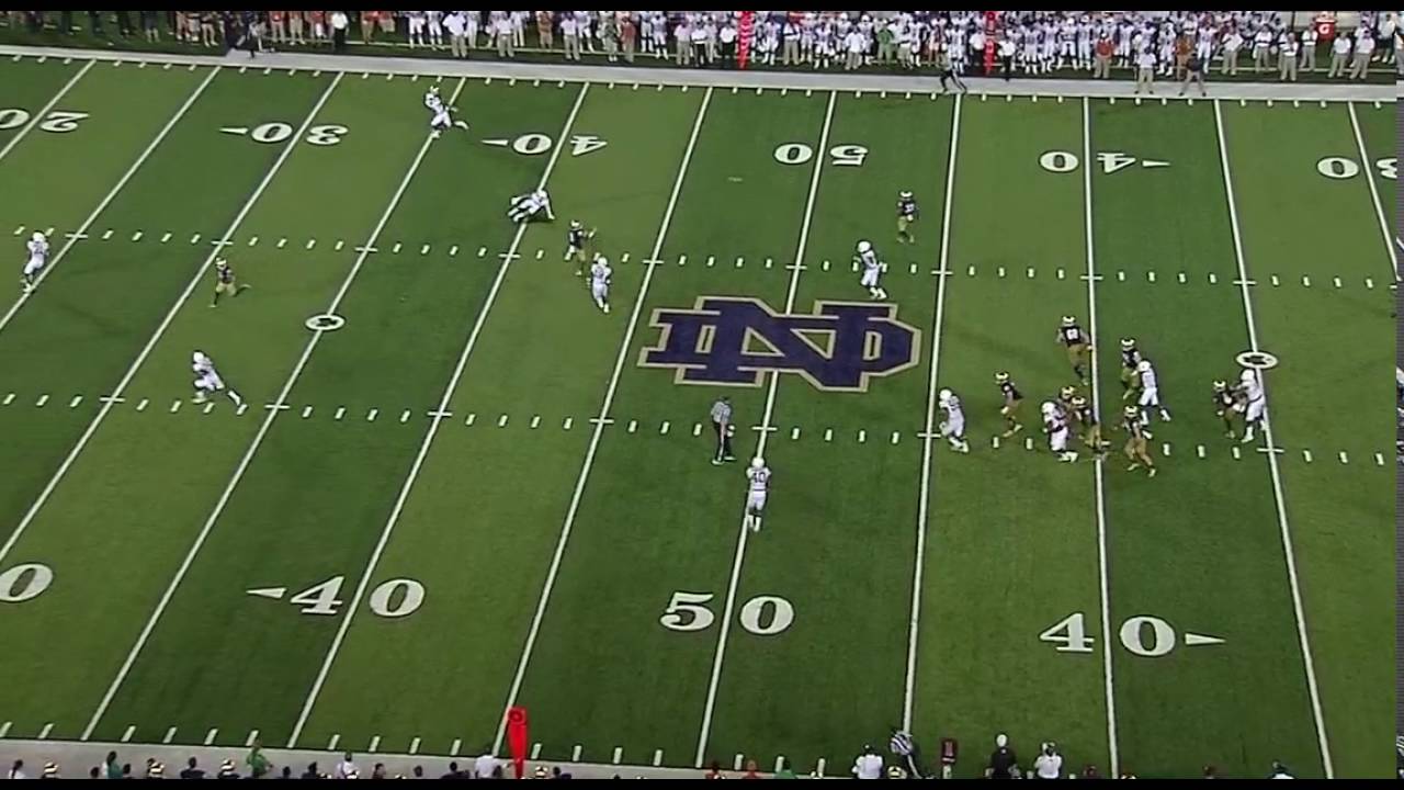 ND Power Read Play Action Y Cross Clear