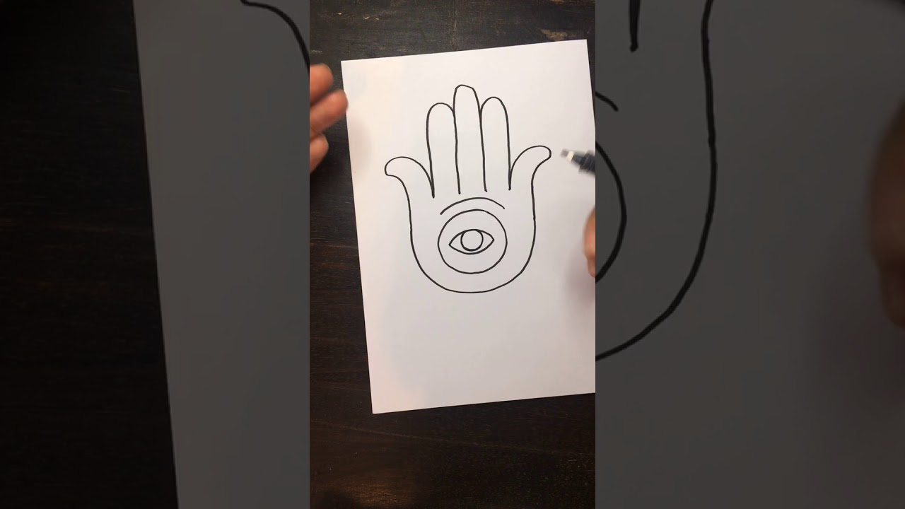 Painting a Hamsa