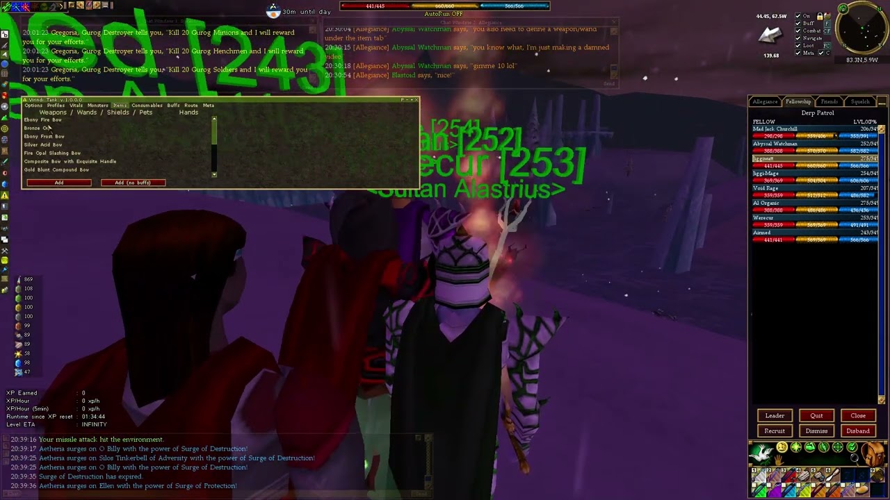 Asheron's Call - Quick Intro to Virindi Tank
