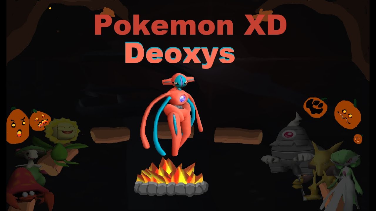 Только для Pokemon XD Deoxys! Счастливого Хэллоуина!