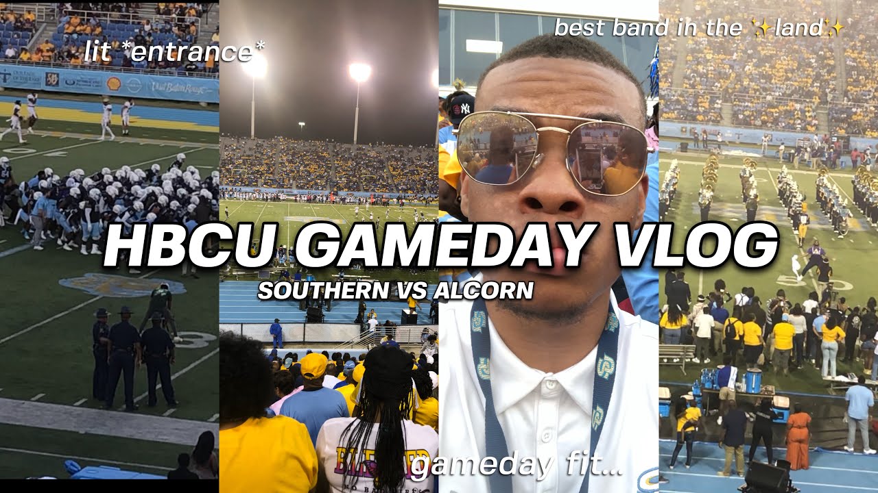 HBCU VLOG: SOUTHERN vs ALCORN GAME DAY VLOG | Game of the year!!