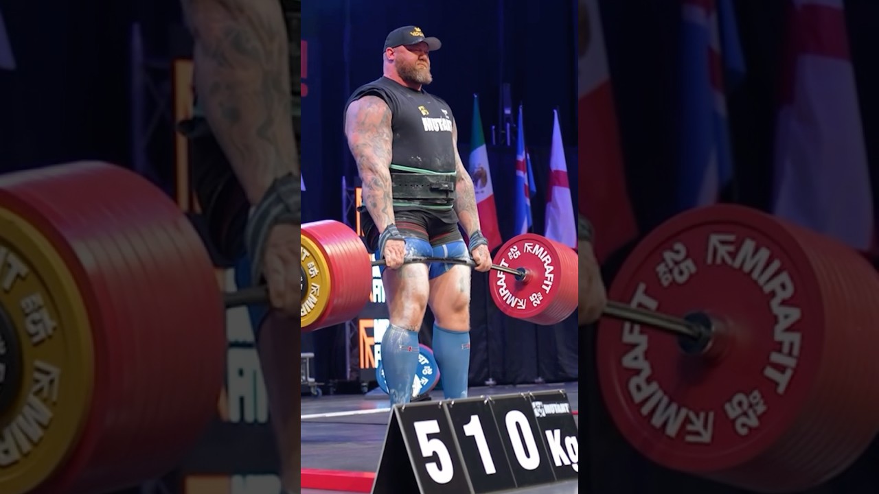 510kg ALL TIME Deadlift World Record!