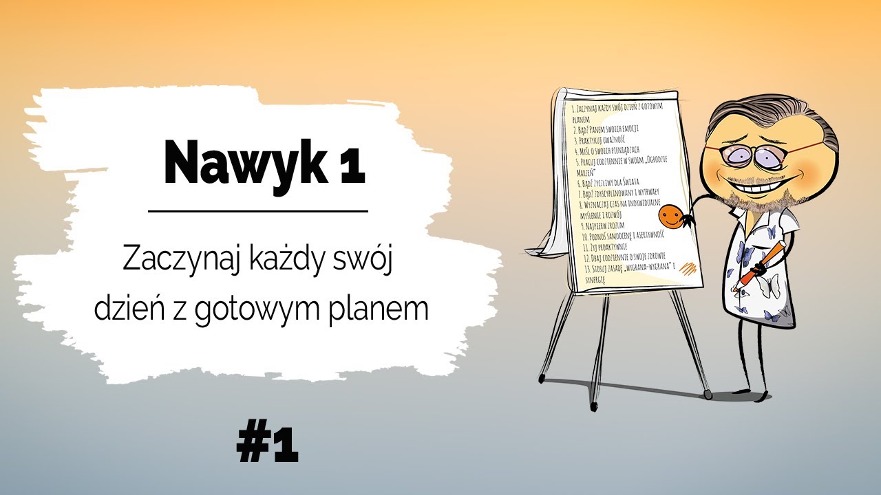 📙 Zaczynaj każdy dzień z gotowym planem | Nawyk 1 | Dzień 1 | Planowanie jest wszystkim