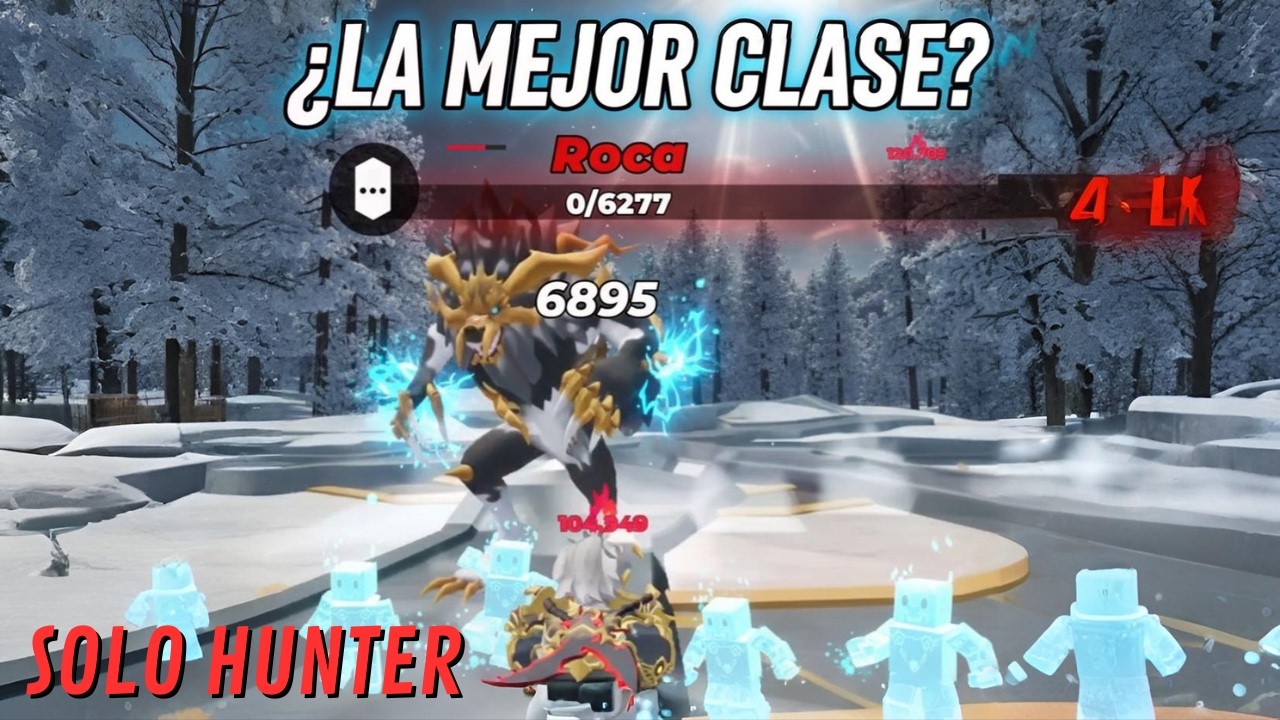 Solo Hunter: Sobreviviendo al BOSQUE NEVOSO con la Clase INVOCADOR