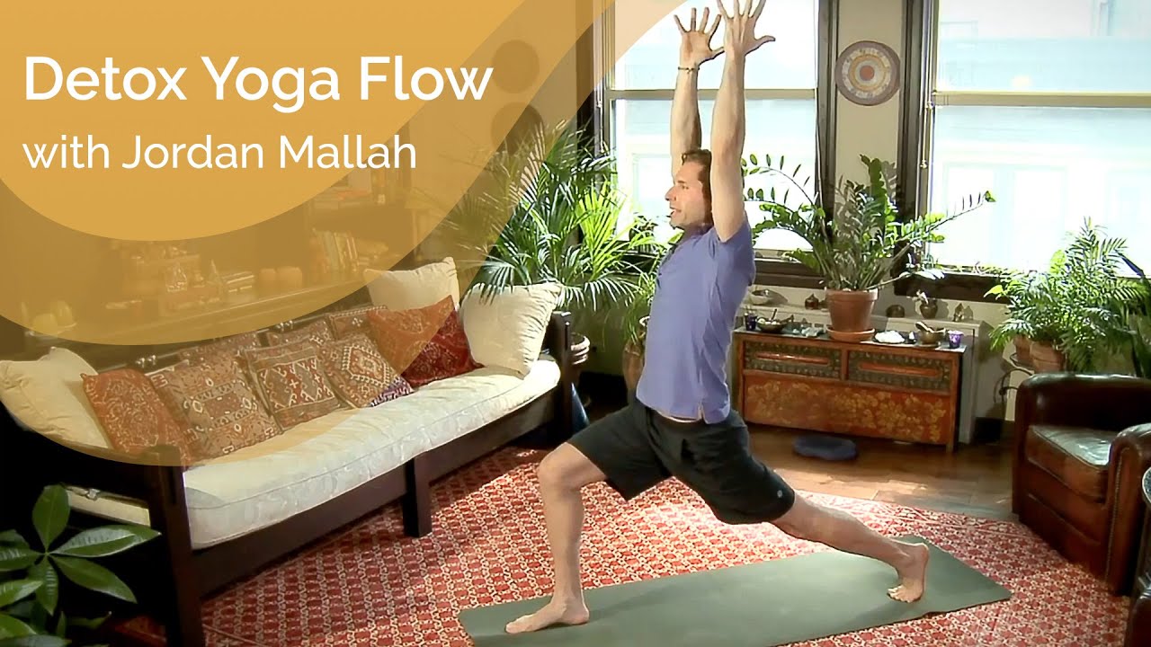 Invigorating, Detox Yoga Flow with Jordan Mallah