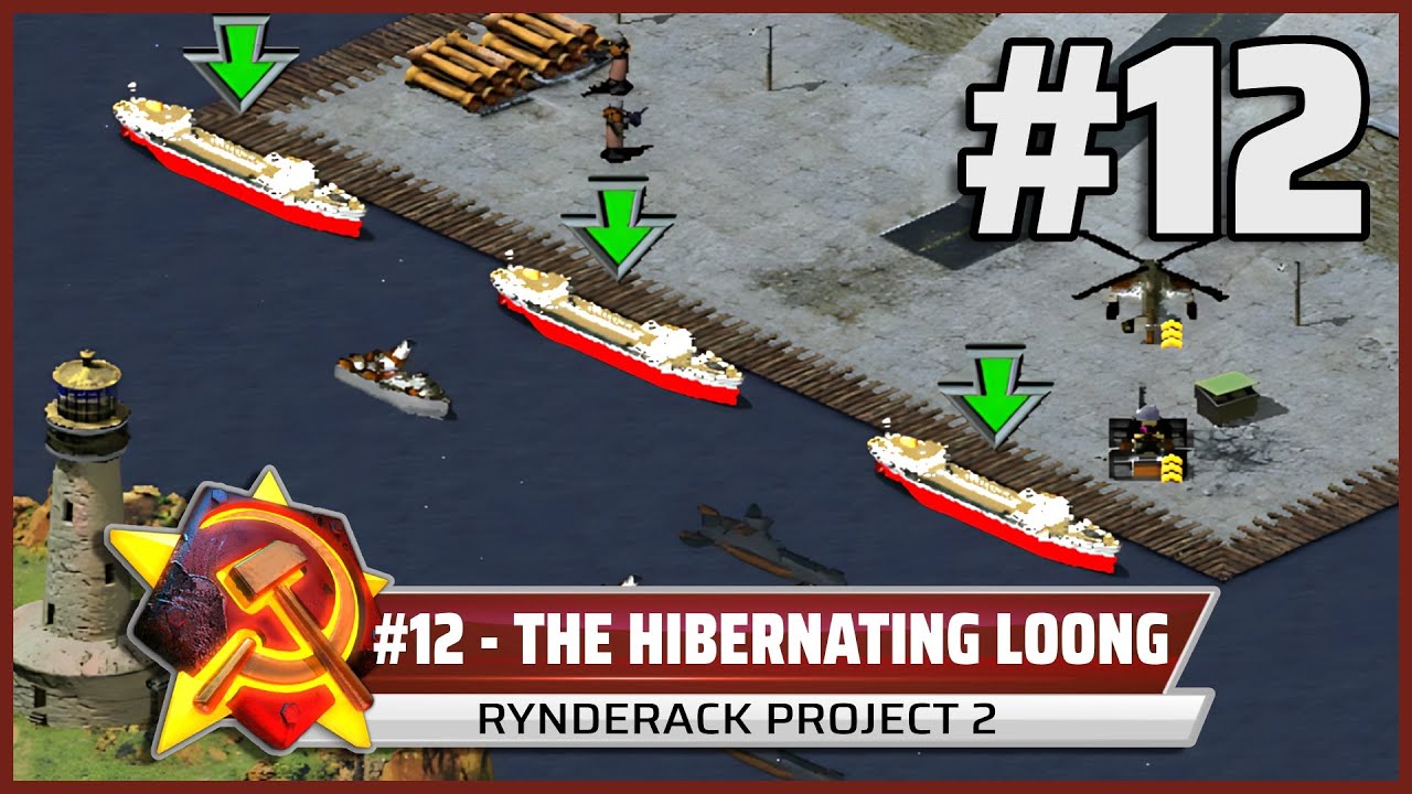 Red Alert 2 | Rynderack Project 2 - Soviets Mission 12 - The Hibernating Loong