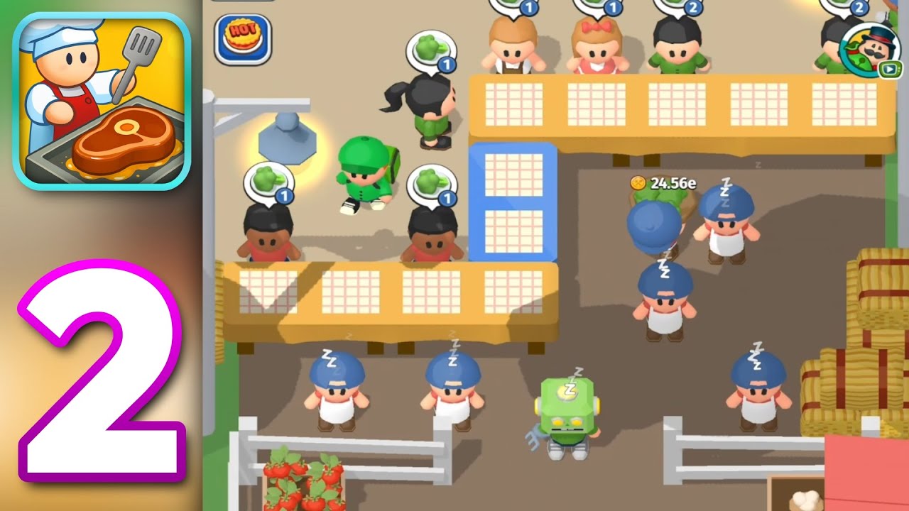 Foodventure Inc: Idle Tycoon - Walkthrough Gameplay Part 2 - Small Farm (iOS, Android)