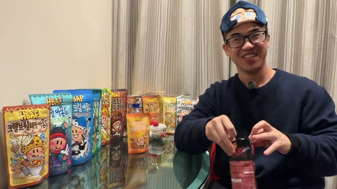 Let’s try HBAF Almonds with Cake Hound (22 Different Flavors) Pt. 1