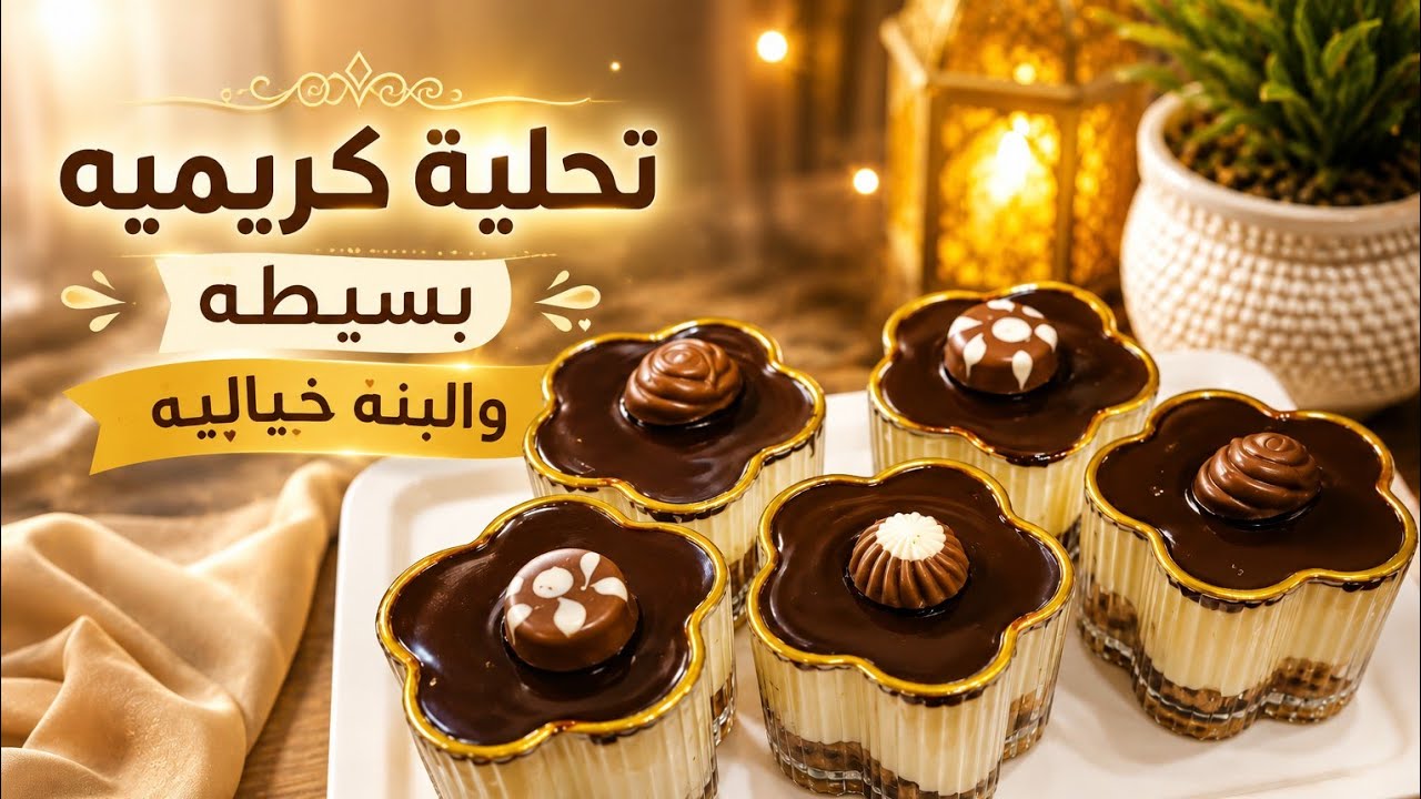  تحليه  رمضانيه 🌛🌛اقتصاديه✅️ بلا تعقيدات في رمشه عين والبنه مضمونه