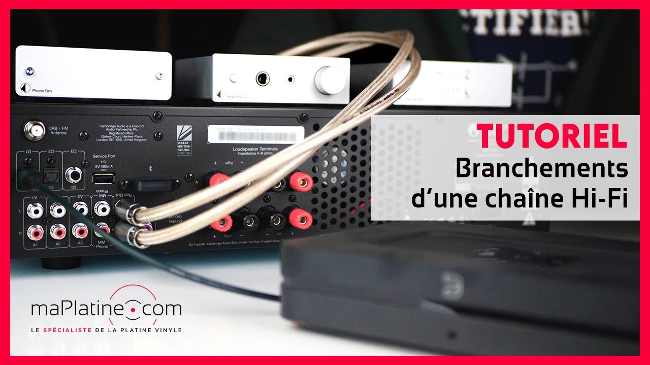 Tutoriel - Branchements d'un système Hi-Fi