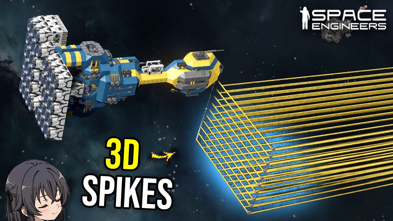 Этот корабельный таран просто невероятен, Space Engineers 2