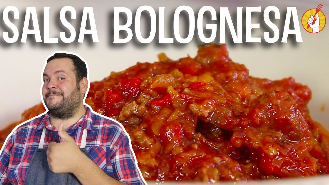 C&oacute;mo hacer SALSA BOLO&Ntilde;ESA Casera 🍅 | Receta F&Aacute;CIL | Tenedor Libre