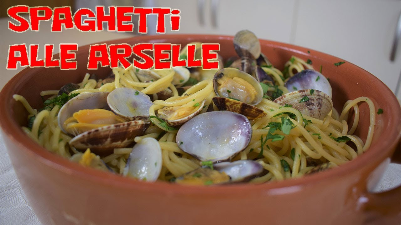 SPAGHETTI ALLE ARSELLE - Un fantastico primo piatto di mare