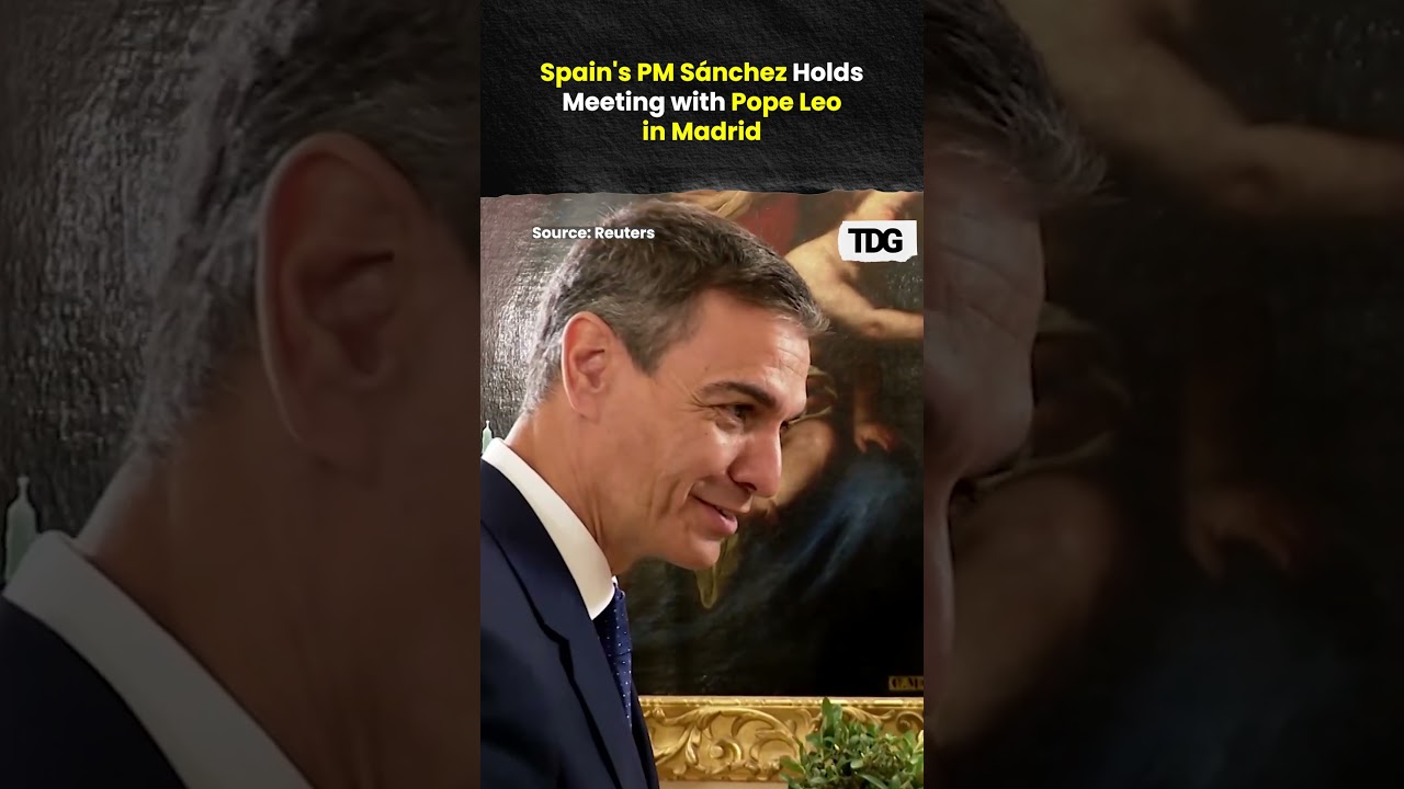 Премьер-министр Испании Педро Санчес встретился с Папой Львом в Мадриде