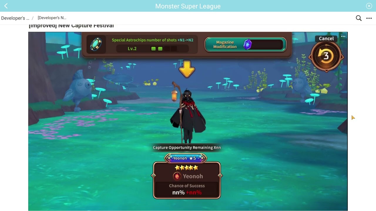 5* Capture Festival Thoughts | Monster Super League | #monstersuperleague