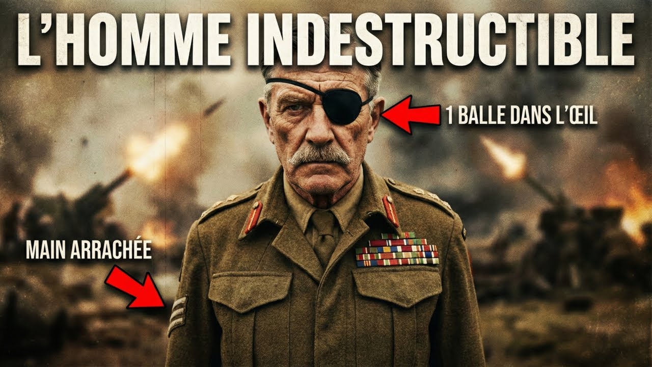 L'Homme Indestructible  On lui tire dessus 11 fois, il survit