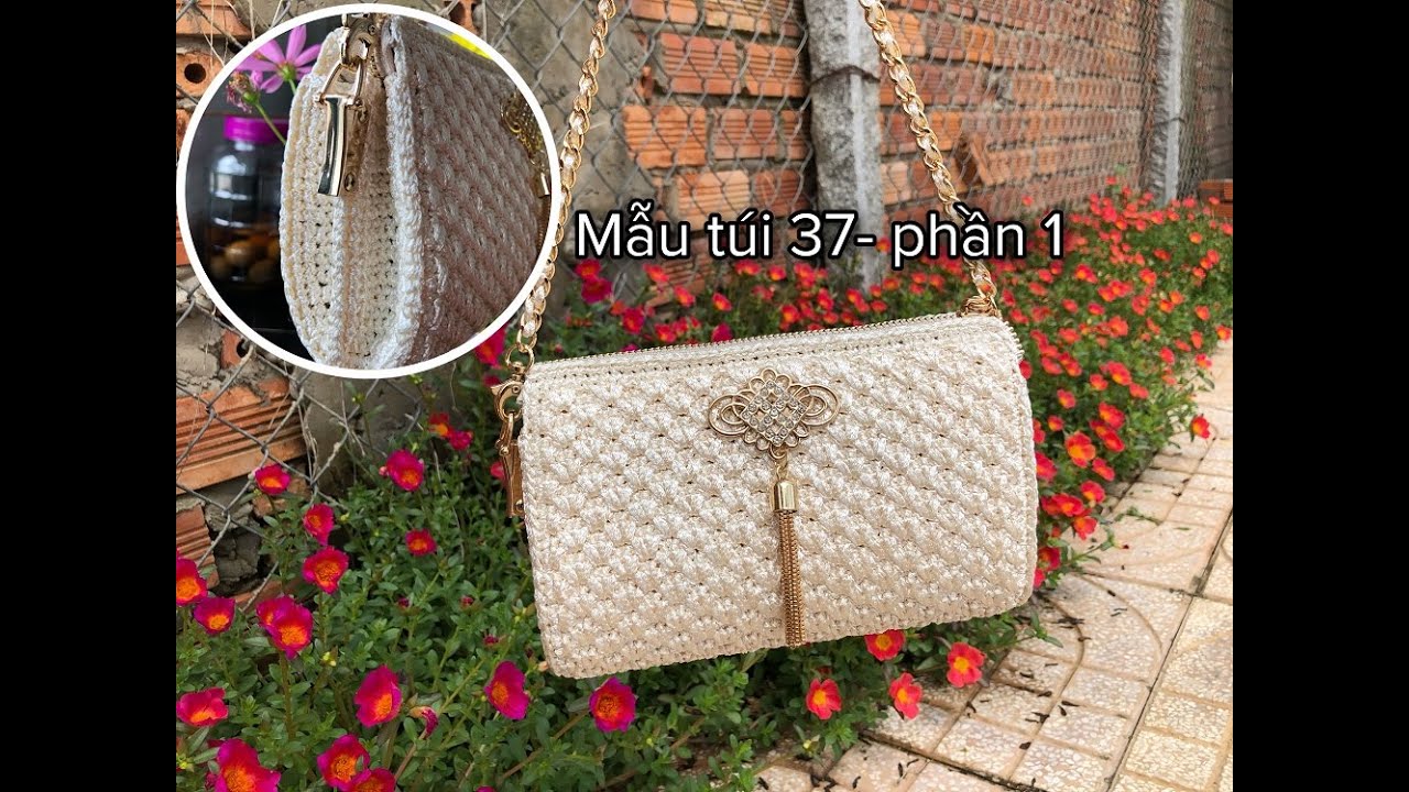 Cách móc ví cầm tay dây khóa kéo - phần 1