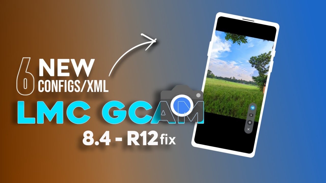 GCam LMC 8.4 R12fix - R13fix। Config iPHONE 13 Pro.