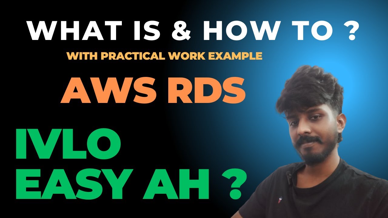 How to create & What is RDS in Tamil | AWS Tutorial - AWS SERIES For Beginners In Tamil | practical