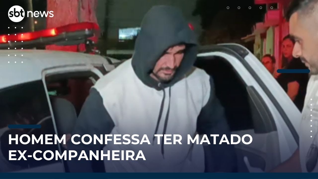 Homem confessa ter matado ex-companheira e jogado corpo em rio | #SBTNews (22/05/25)