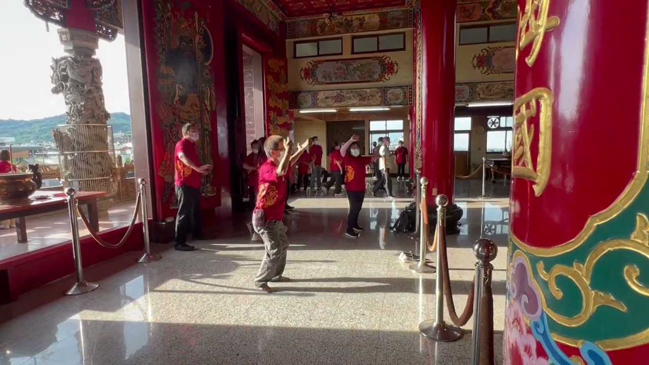 跑靈山會靈(四)  參拜-----三公主跟玄天參拜玉皇跟三清道祖1110716