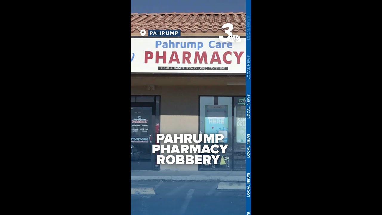 Pharmacy break-in caught on camera as suspects steal narcotics in Pahrump