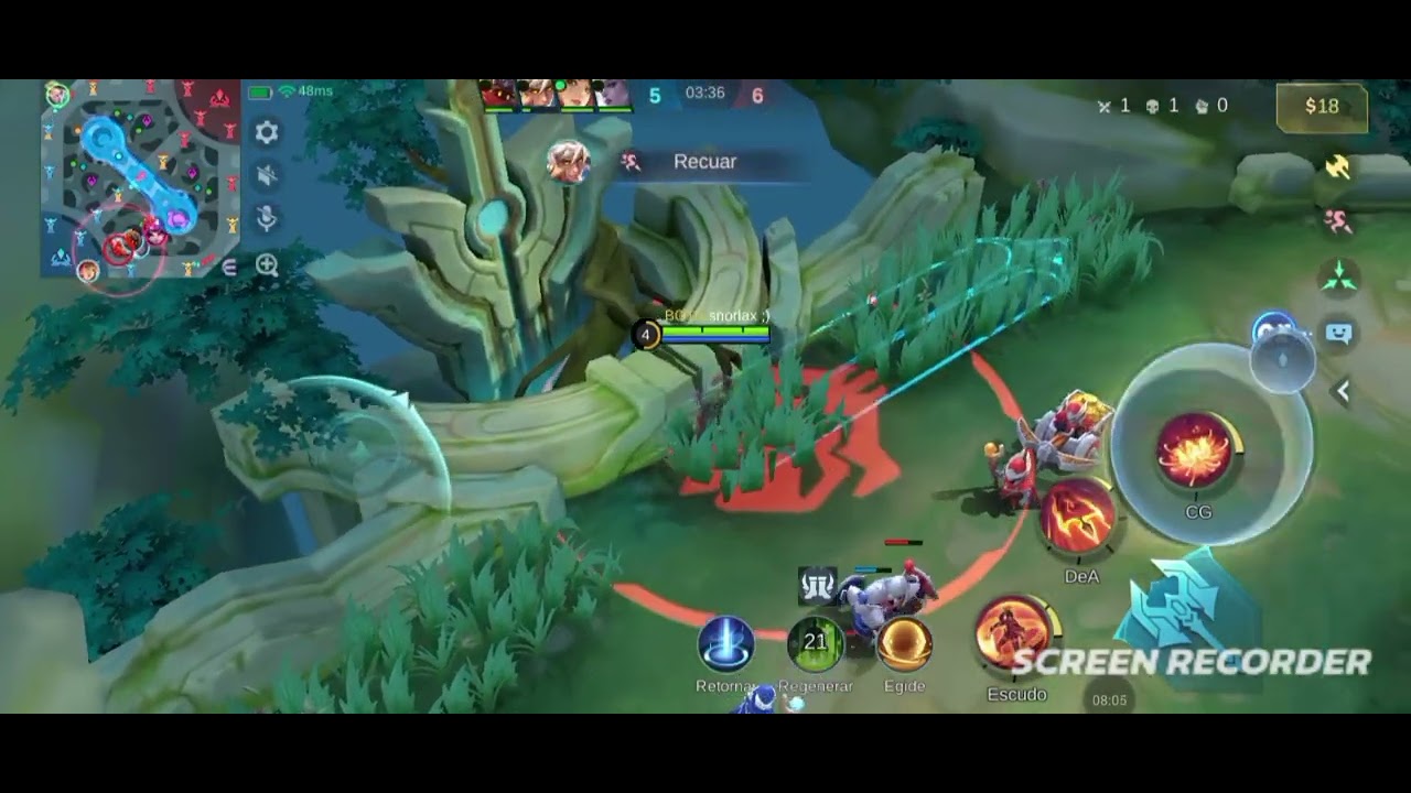 Jogando de hanabizinha mlbb 