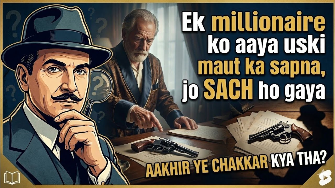 THE DREAM Agatha Christie Hercule Poirot Story in hindi | detective story in hindi
