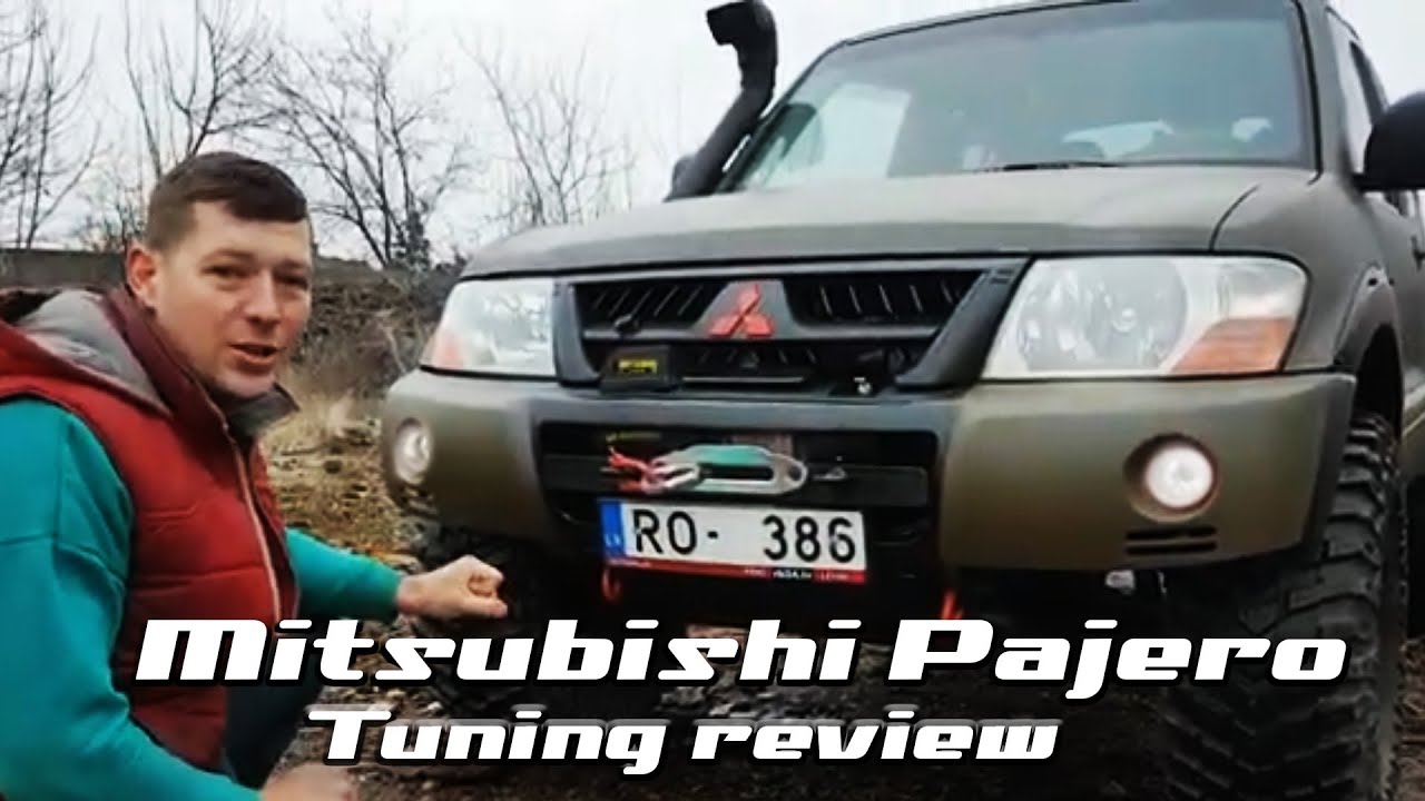 Mitsubishi Pajero Off-road tuning review / Офф&mdash;роуд тюнинг