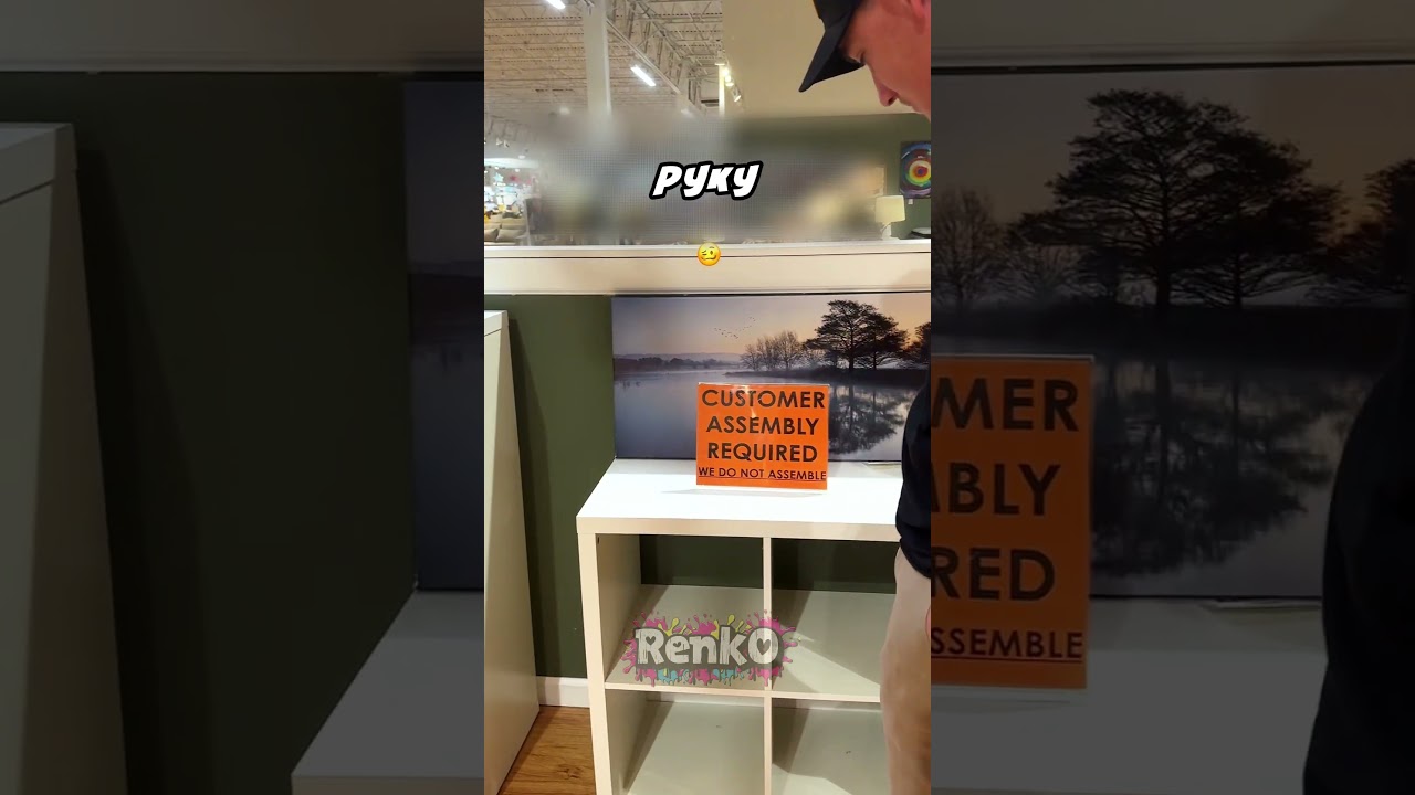 Насколько же плохая мебель в Америке 😅