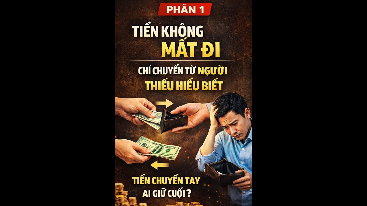 Tiền Không Mất Đi Chỉ Chuyển Từ Người Thiếu Hiểu Biết Sang Người Hiểu Chu Kỳ | Kinh Tế & Dòng Tiền