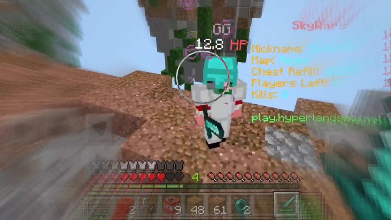 Hyperlands Skywars is CRAZY (MCPE)