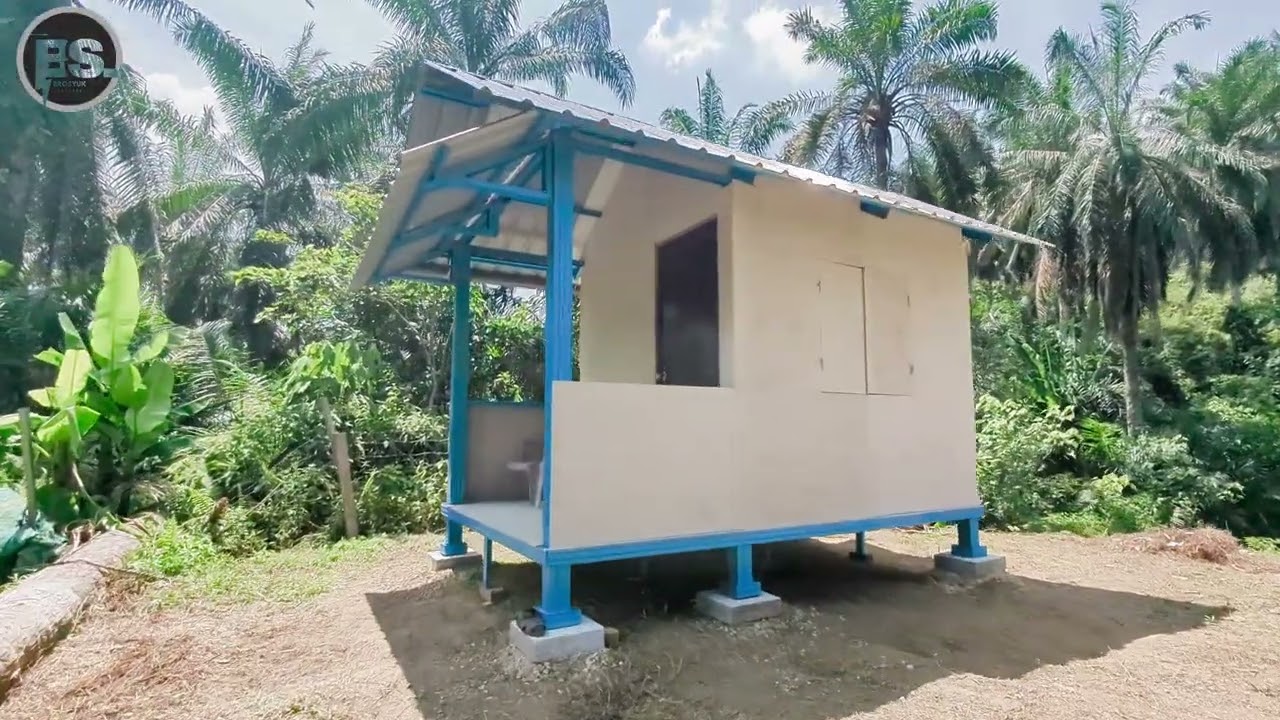 Pondok Kebun Bajet (C Channel + Cement Board) Dalam Dusun Durian