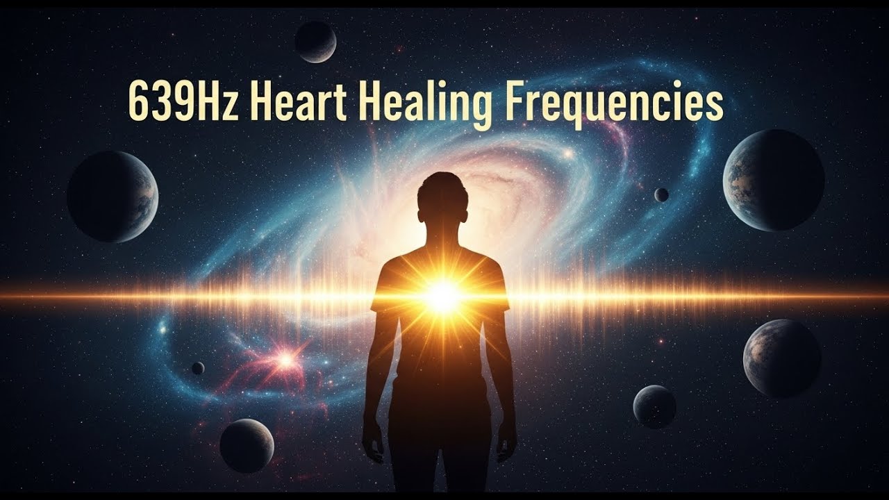 639Hz Heart Chakra Frequencies | Love, Compassion & Emotional Healing