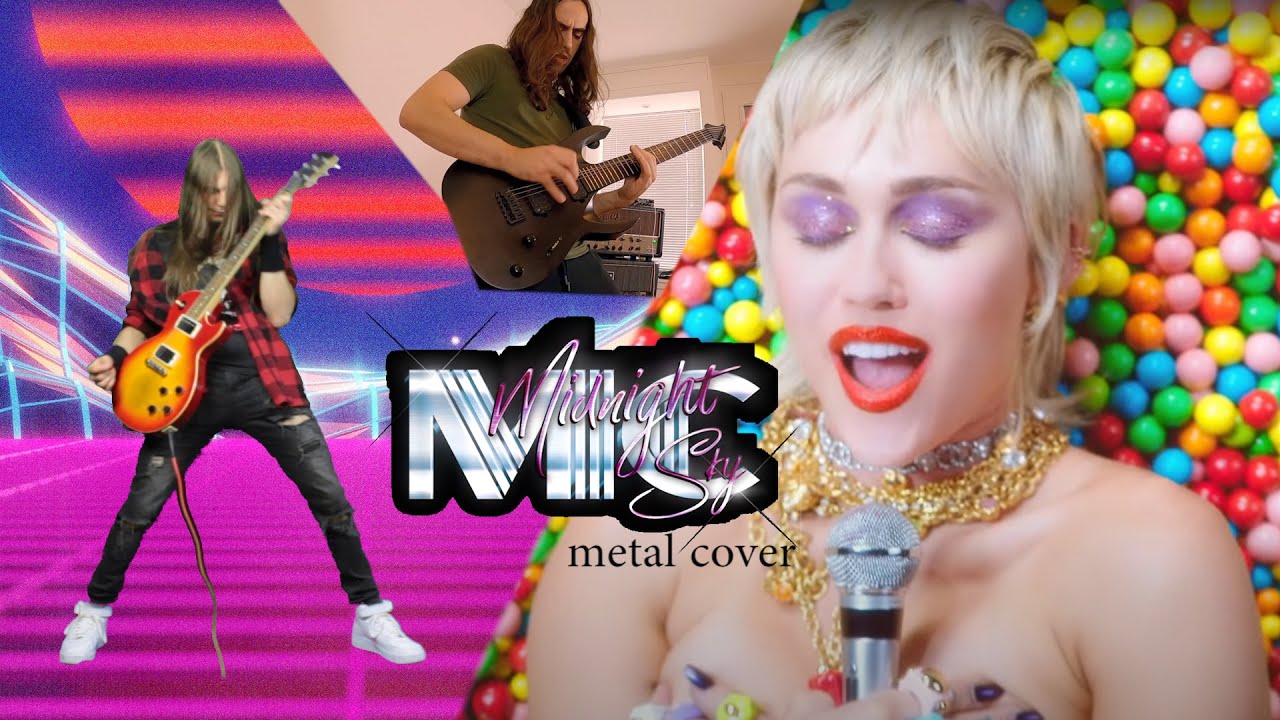 Miley Cyrus -Midnight Sky (metal cover by Red Scorpion Studios ft. F&aacute;bio Almeida)