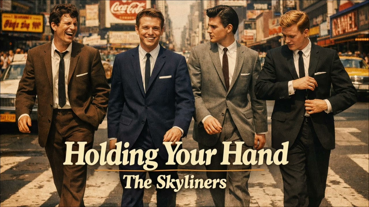 The Skyliners – Holding Your Hand | GhostInAudio | AI Music