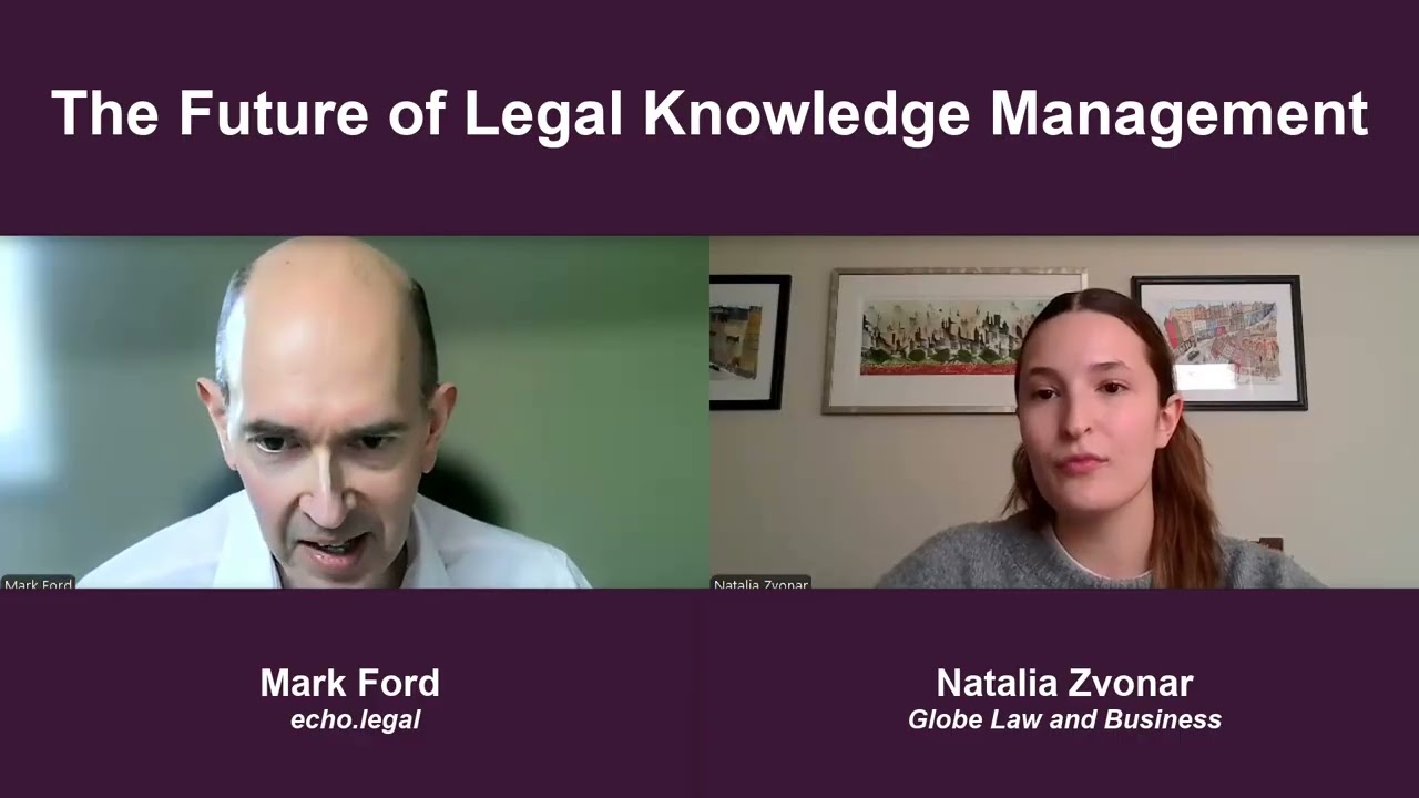 Mark Ford on legal KM: What are your predictions for how AI will shape the role of legal KMs?