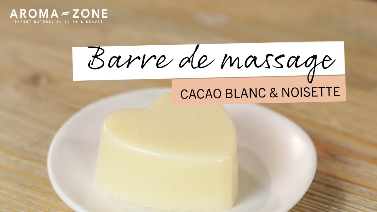 Recette DIY : Barre de massage gourmande