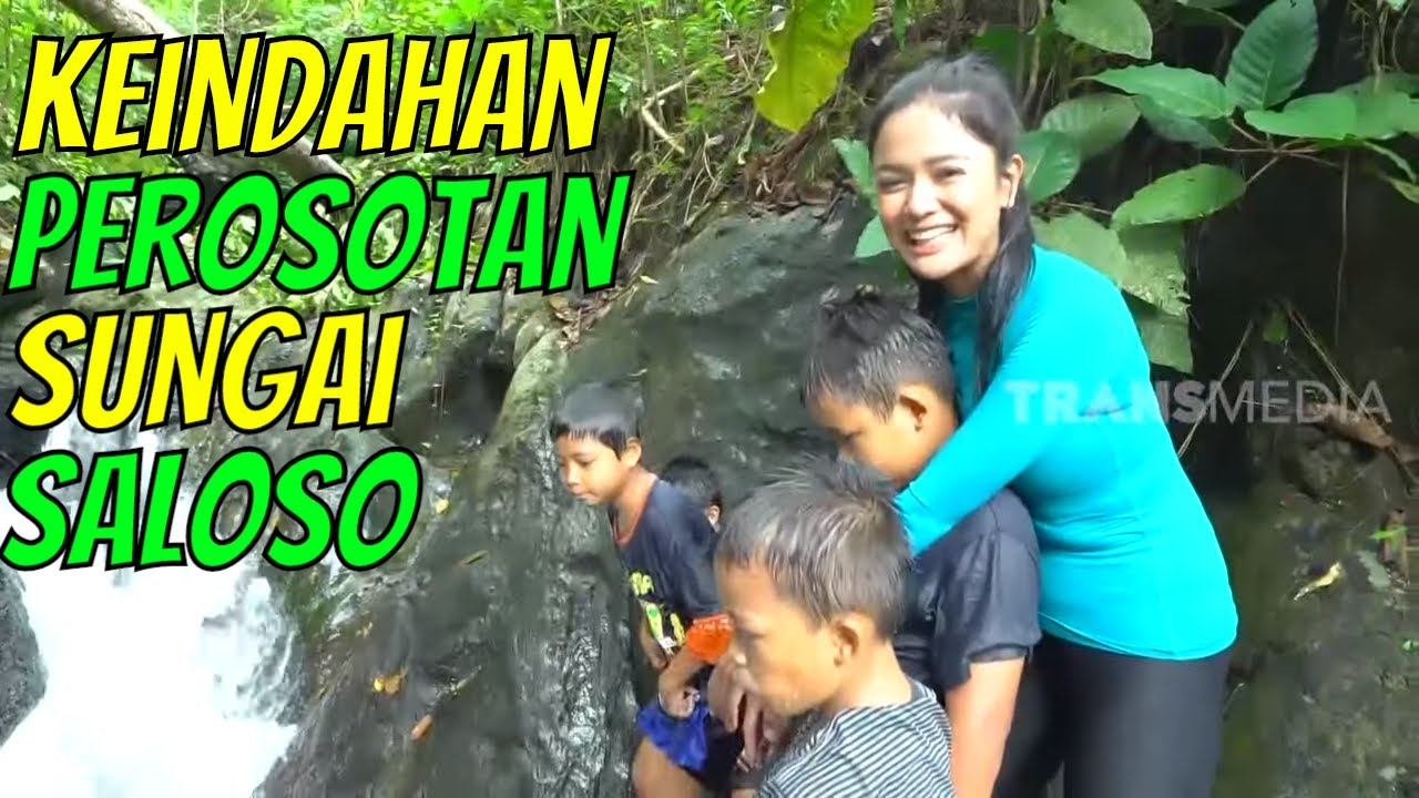 ANDY ANNISA Keasikan Main Perosotan Sungai Saloso | Amazing Trip (Uncut Version)