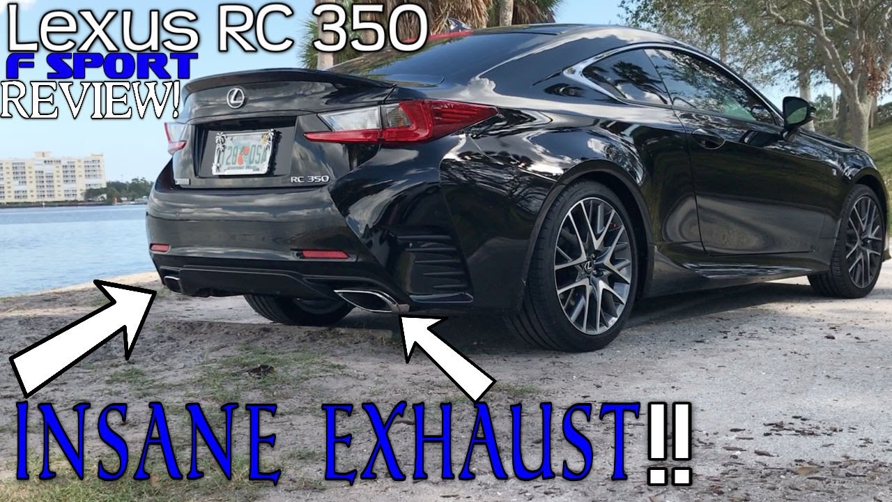 2017 LEXUS RC 350 F SPORT ПОЛНЫЙ ОБЗОР - БЕЗУМНЫЙ ВЫПУСК!