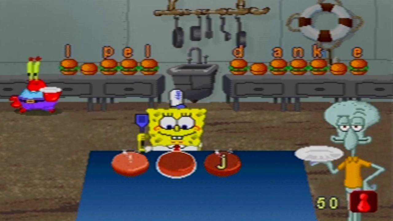 SpongeBob SquarePants (Vtech V.Smile, 2005) [Dutch V-Smile Game / Nederlands spel]