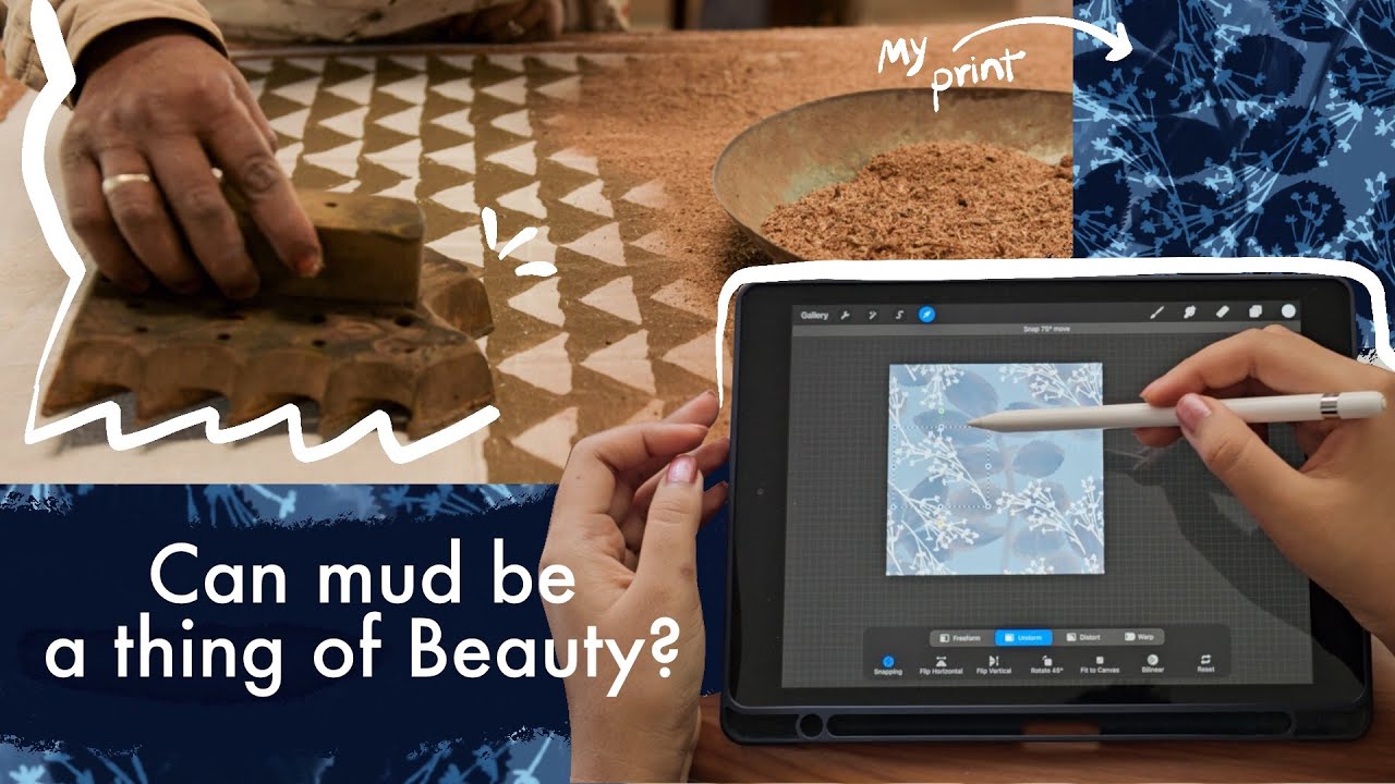 Ep 5| Printing with Mud! Dabu print + a designer's take