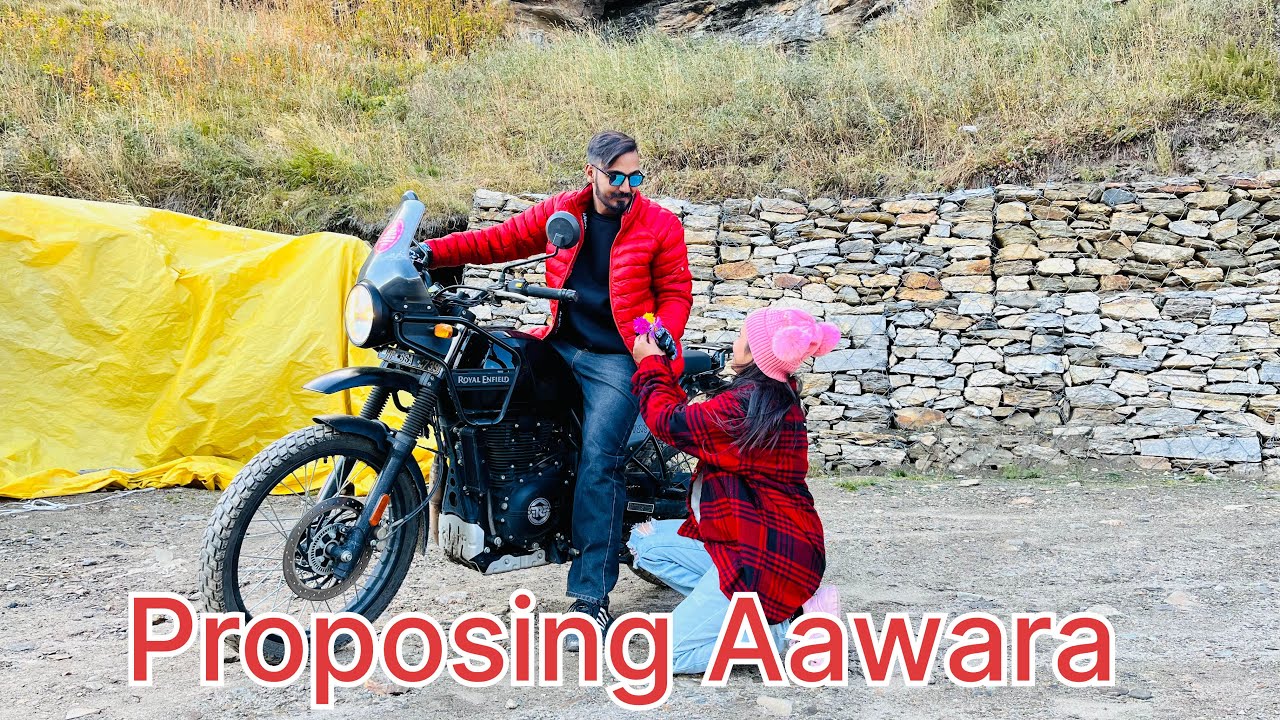 Aawara ko Kiya Propose paharon Me Propose 🌹😍