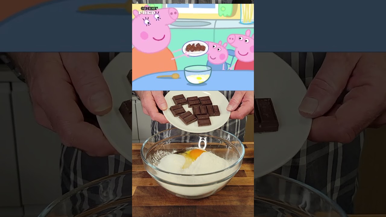Oink Your Way To Peppa's Chocolate Paradise!😋#shorts #peppa #birthdaycake #chocolate