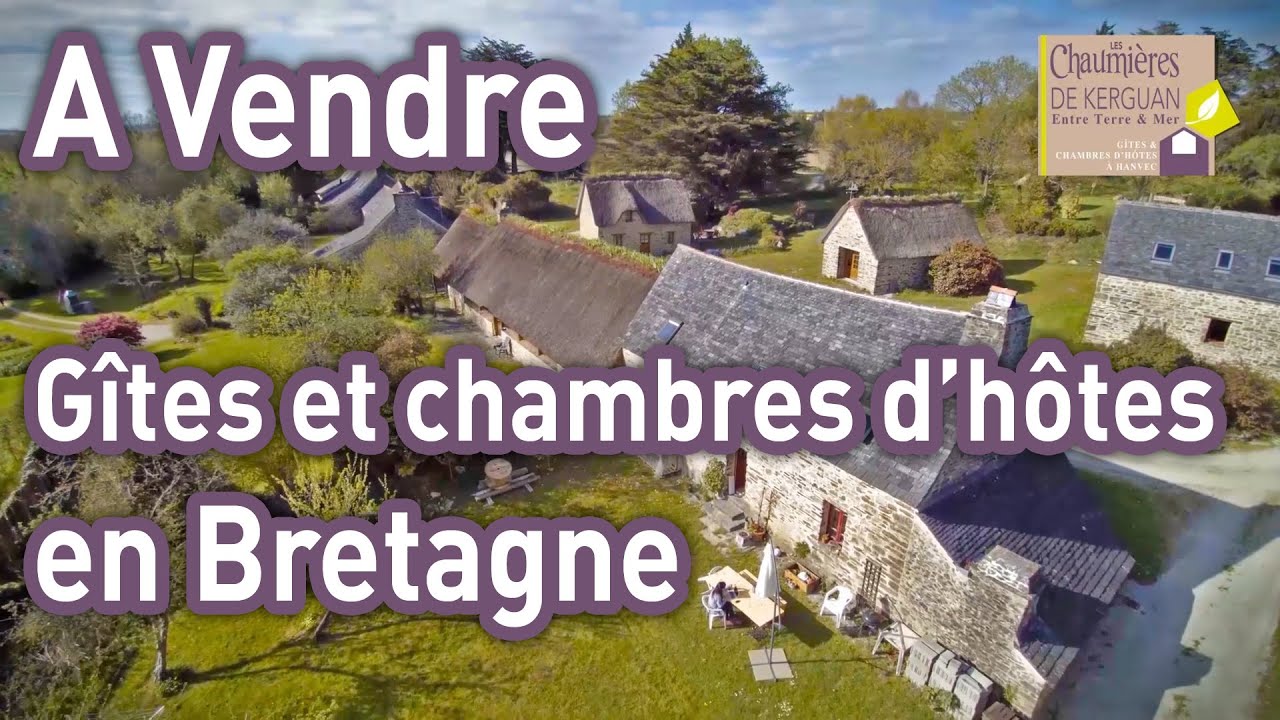 À vendre 5 Maisons - Gîtes et chambres d'hôtes - Bretagne - Finistère