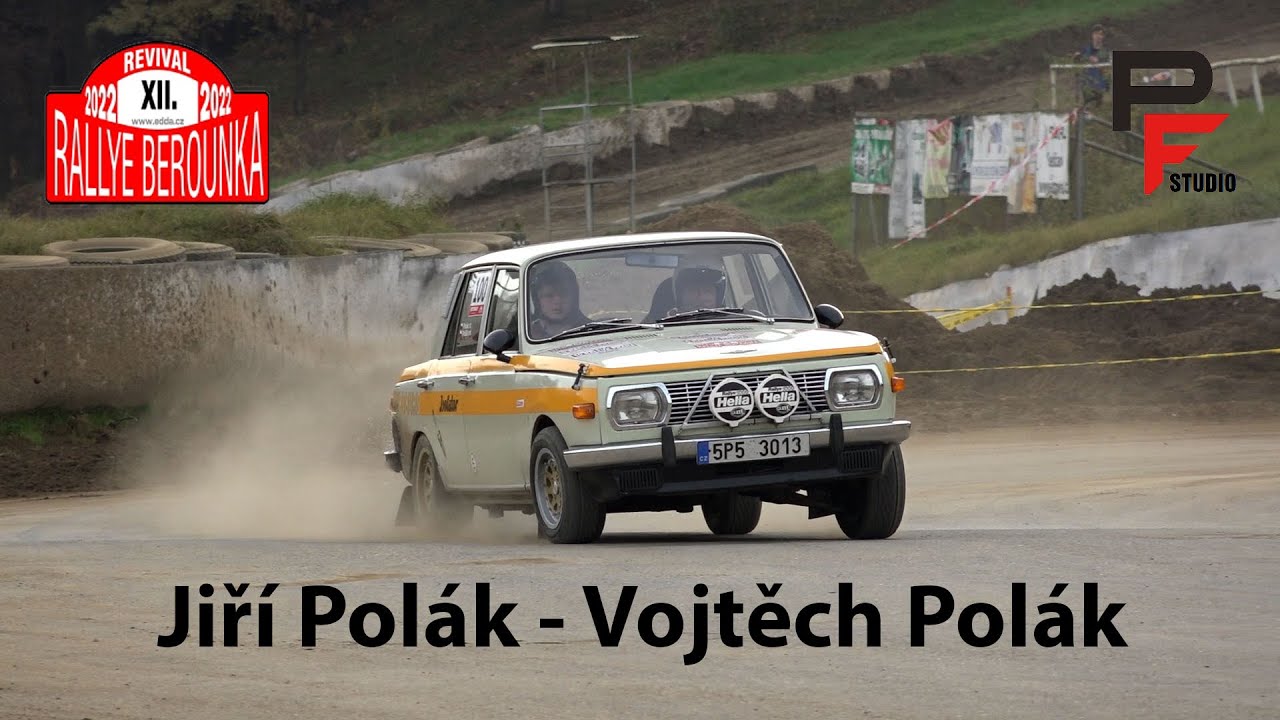 Jiří Polák - Vojtěch Polák - Wartburg 353 - XII. Rallye Berounka Revival 2022