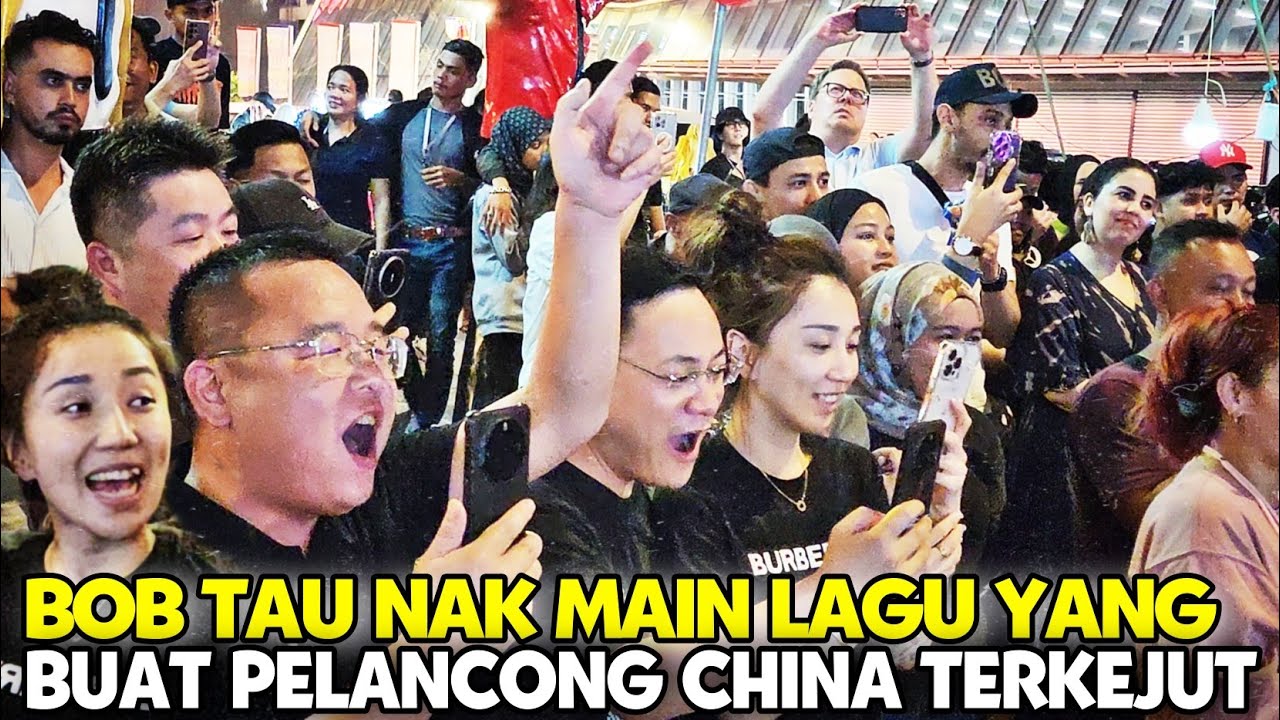 Moment Terindah Tourist China Datang Bukit Bintang | Terus Jerit dengar Bob Main Lagu Beyond