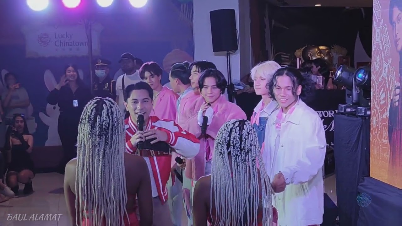 Fan & fun interaction with the twin sisters of @SolLunaTV | ALAMAT's Anniversary Serenade | 021423