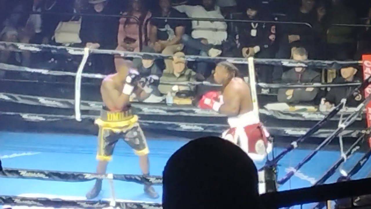 Friday night boxing main Event WBC cruiserweight championship Derick Miller vs Vernon Webber Round 2